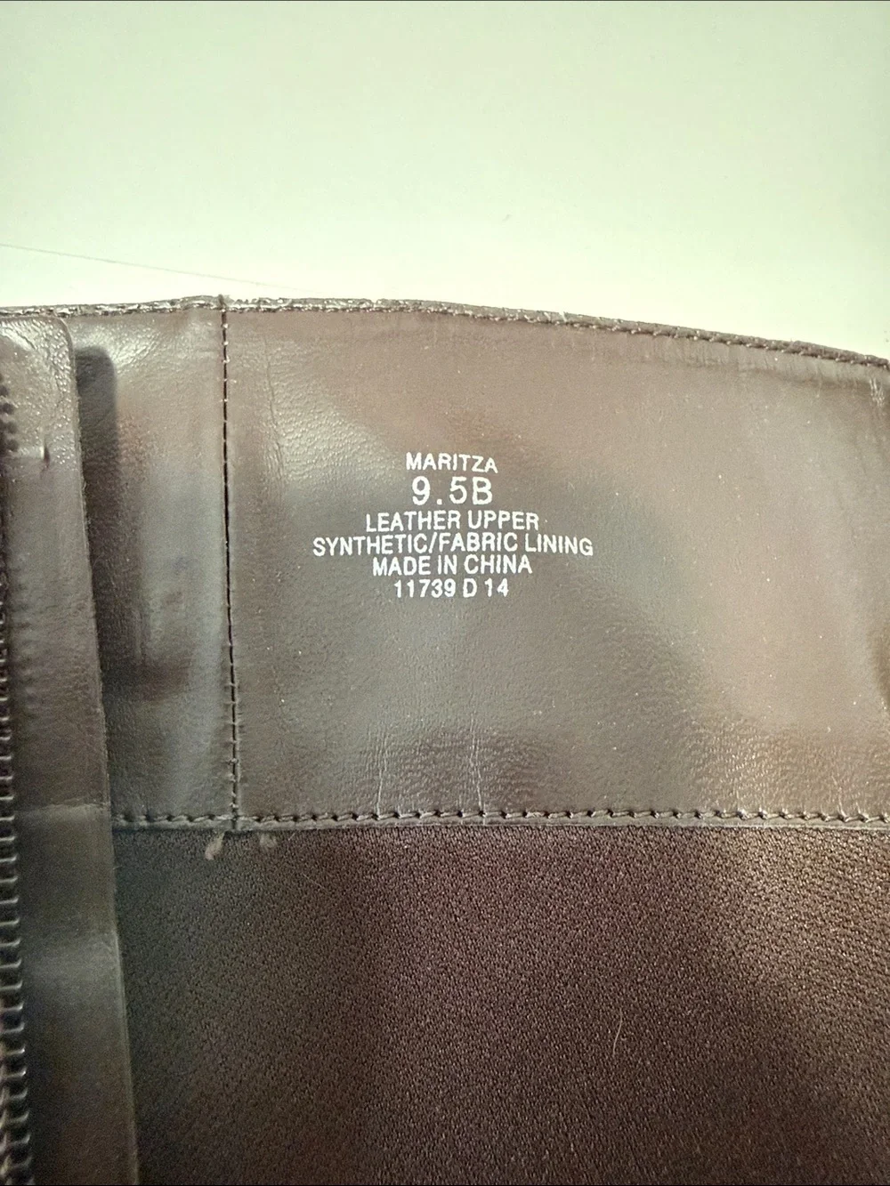 Lauren Ralph Lauren Brown Leather Over-the-Knee Riding Boots